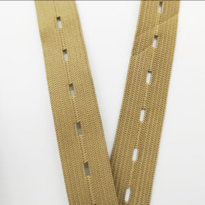 Adjustable Waistband Elastic Band With Buttonhole Function
