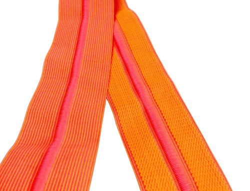 Banda elástica de varios colores y tamaños con cordón para pantalones
