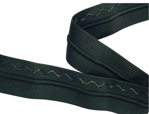 Bande élastique avec cordon de serrage en silicone pour ceinture de pantalon