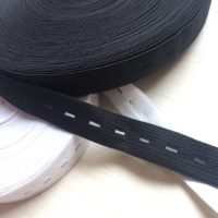 elastische knoopsgatband voor beschermende kleding