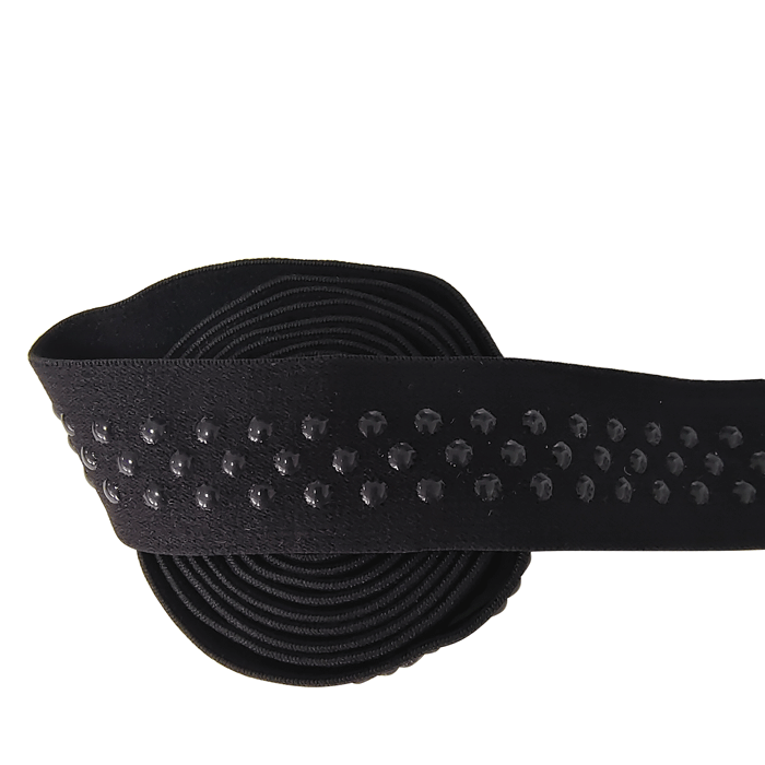 Custom Non-Slip Silicone Elastic Gripper Band Sewing